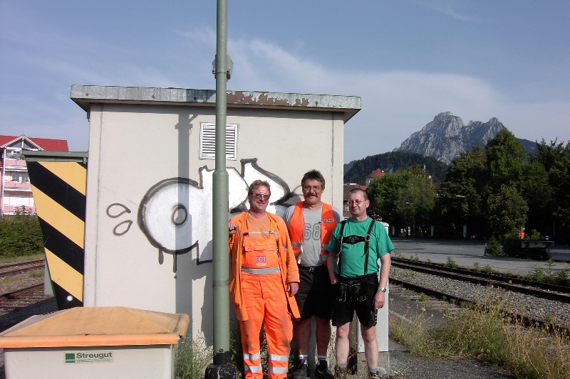 F&uuml;ssen Bahnhof